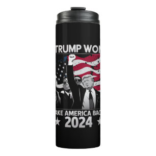 Bouteilles Isothermes Trump a encore gagné Reprenez l'Amérique 2024