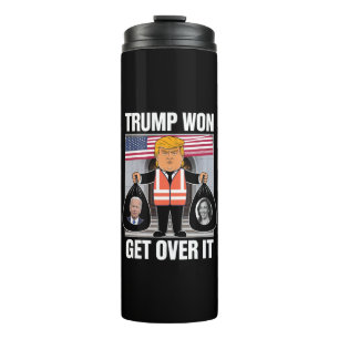 Bouteilles Isothermes Trump a gagné, passez à autre chose, Maga a gagné