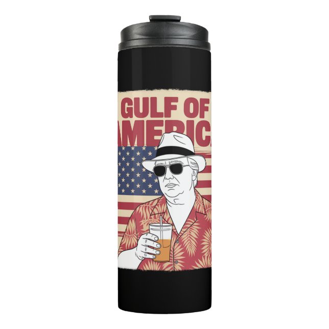 Bouteilles Isothermes Trump, le président Trump de l'Amérique du Golfe d (Devant)