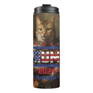 Bouteilles Isothermes Trump Tumbler : "Revenge Tour" (3 chats chevaliers
