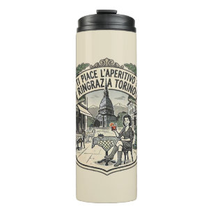 Bouteilles Isothermes Tu aimes l'apéritif ? Remercie Turin ! - Vintage