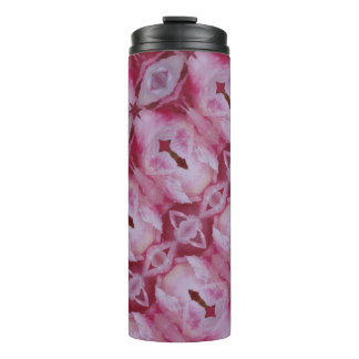 Bouteilles Isothermes Tulipe rose Ikat 4