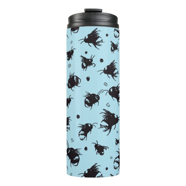 Bouteilles Isothermes Tumbler abeille | Cadeau d'anniversaire mignon pou (Devant)