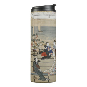 Bouteilles Isothermes Tumbler d'art japonais Utamaro