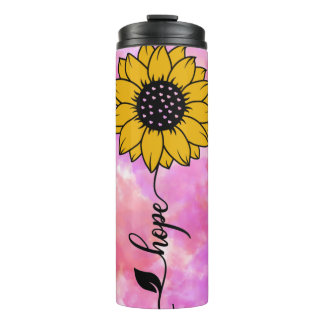 Bouteilles Isothermes Tumbler de tournesol