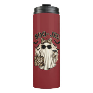 Bouteilles Isothermes Tumbler Halloween Fantôme Léopard Boo-Jee