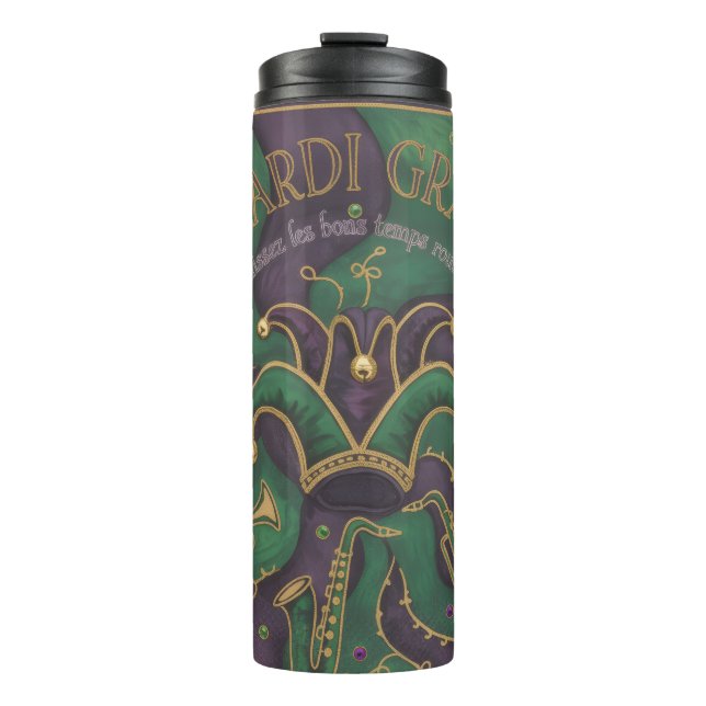Bouteilles Isothermes Tumbler Mardi Gras (Devant)