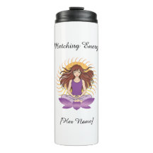 Tumbler Mindful Personnalisé pour Elle | Nom & Tex