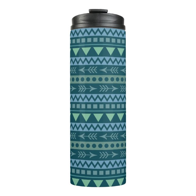 Bouteilles Isothermes Tumbler Motif Aztec (Devant)