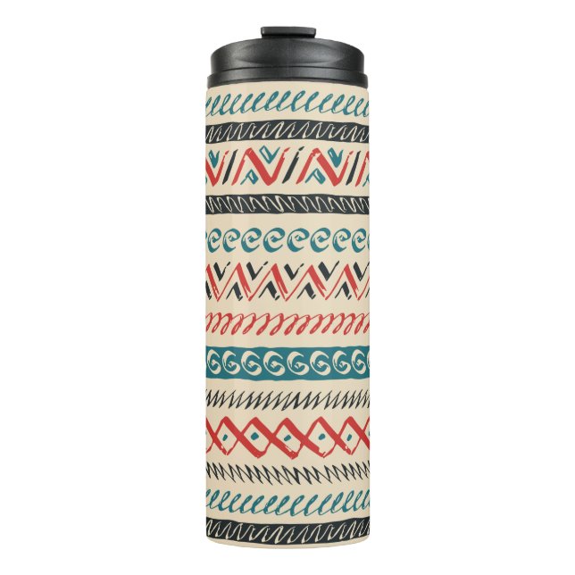 Bouteilles Isothermes Tumbler Motif Aztec (Devant)