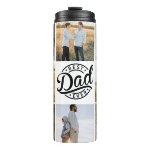 Bouteilles Isothermes Tumbler photo "Meilleur Papa Du Monde"