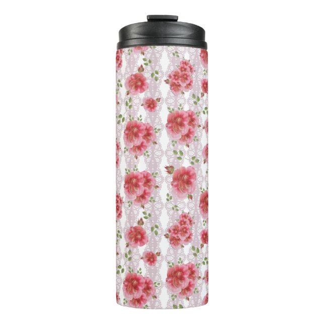 Bouteilles Isothermes Tumbler Rose Shabby Chic (Devant)