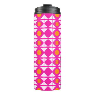 Bouteilles Isothermes Tumbler rose vif et orange