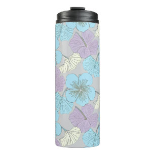 Bouteilles Isothermes Tumbler thermique à fleurs pastel
