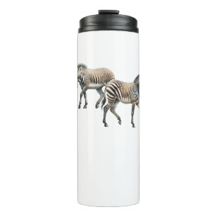 Bouteilles Isothermes Tumbler Thermique Anti-Fuite Zèbre