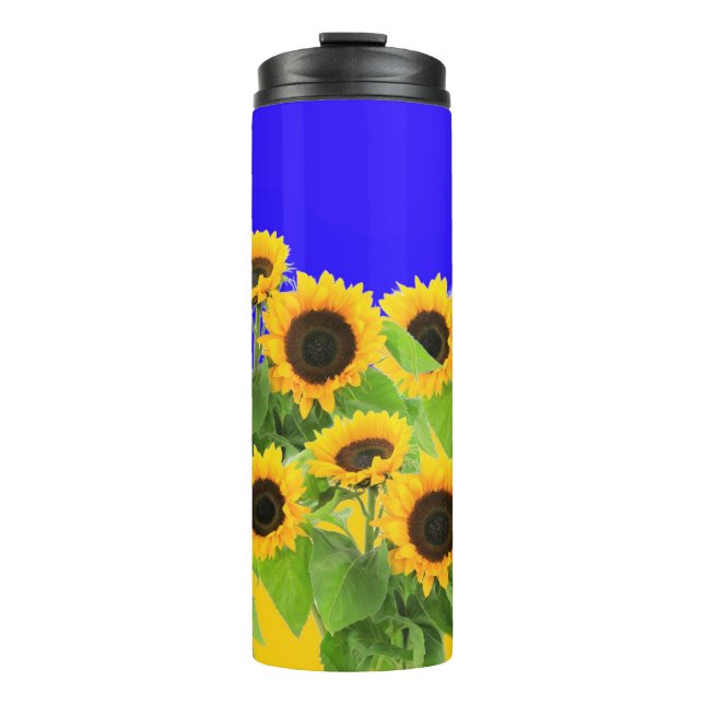 Bouteilles Isothermes Tumbler Thermique des tournesols (Devant)