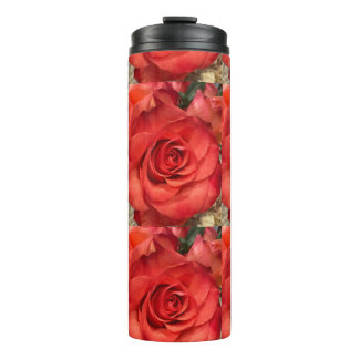 Bouteilles Isothermes Tumbler Thermique Macro Rose Rouge Romantique