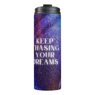 Bouteilles Isothermes Tumbler Thermique Motivationnel Galaxie Violette