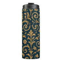 Tumbler thermique tout-imprimé pour femme – Élégan