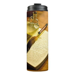 Bouteilles Isothermes Tumbler Thermique Vintage Writer – Plume & Manuscr