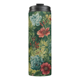 Bouteilles Isothermes Tumblers Thermiques à Motif Floral