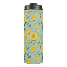 Bouteilles Isothermes Tumblers Thermiques à Motif Floral