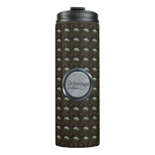 Bouteilles Isothermes Tumblers thermiques en cuir clouté 2 options
