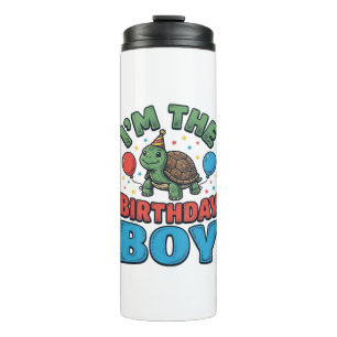 Bouteilles Isothermes Turtle garçon d'anniversaire conception de chemise