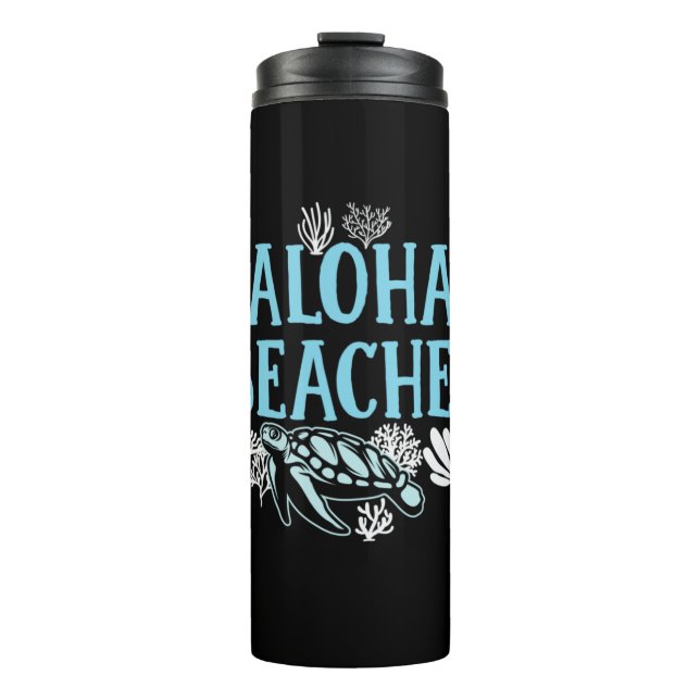 Bouteilles Isothermes Turtle Lover | Aloha Beaches (Devant)