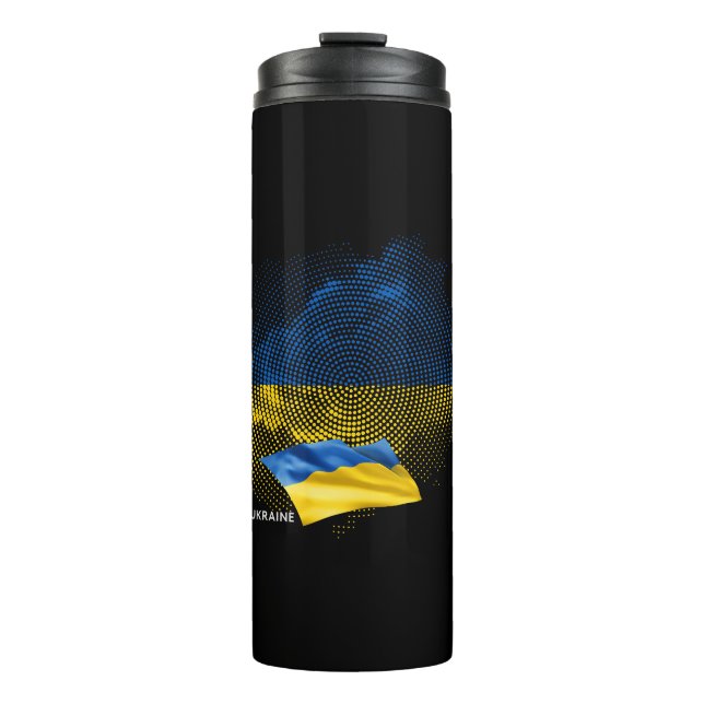 Bouteilles Isothermes Ukraine flag (Devant)