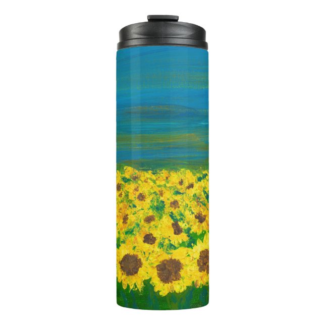 Bouteilles Isothermes Ukraine pacifique Art Thermal Tumbler (Devant)