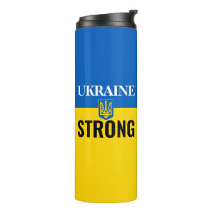Bouteilles Isothermes UKRAINE STRONG ou votre message