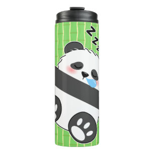 Bouteilles Isothermes Un bébé panda mignon dormant paisiblement