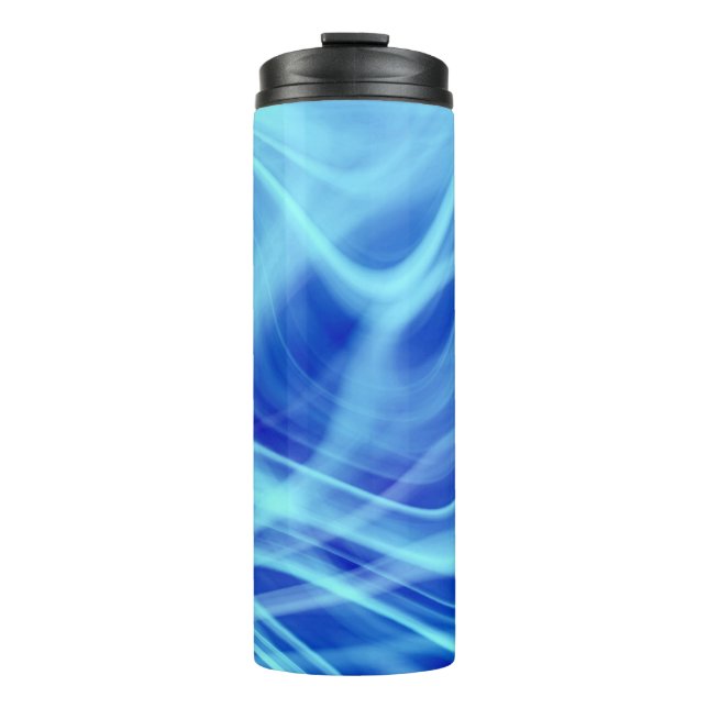Bouteilles Isothermes Un brouillard bleu mystique (Devant)