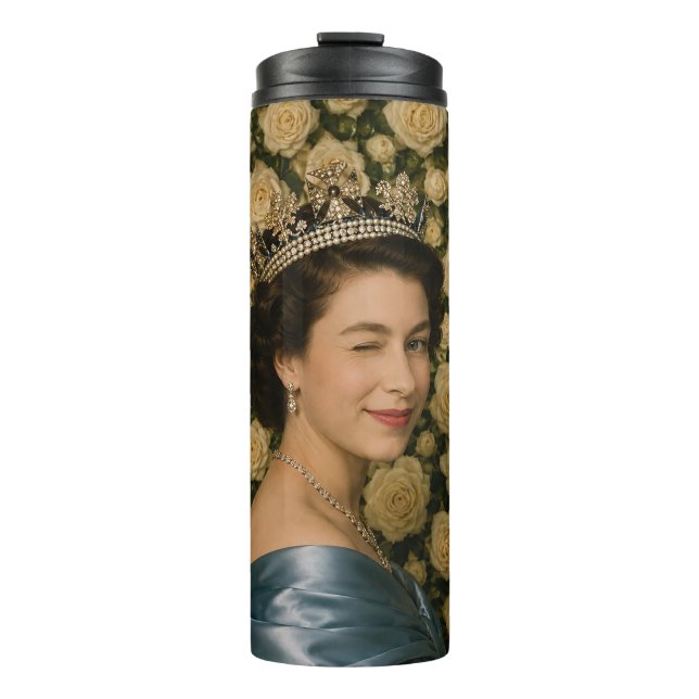 Bouteilles Isothermes Un clin d'œil royal (Devant)
