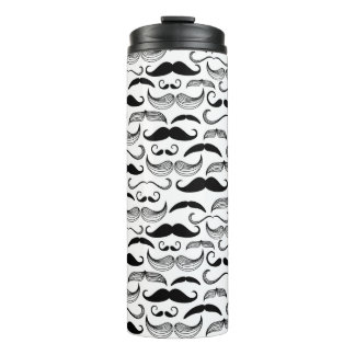 Bouteilles Isothermes Un club des messieurs. Motif 2 de moustache