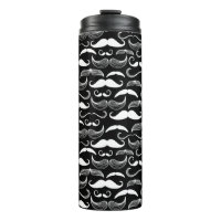 Un club des messieurs. Motif de moustache