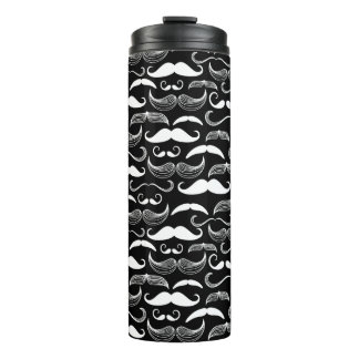 Bouteilles Isothermes Un club des messieurs. Motif de moustache