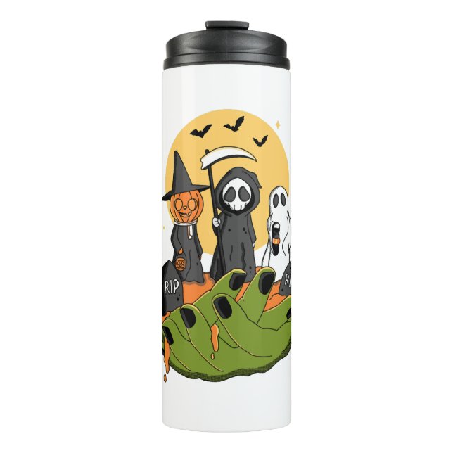 Bouteilles Isothermes Un morceau d'Halloween (Devant)