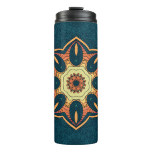 Bouteilles Isothermes Un motif sans couture ethnique avec mandala. illus