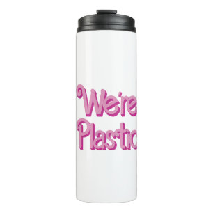 Bouteilles Isothermes Un rose on est en plastique