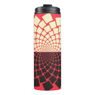 Bouteilles Isothermes Une fleur stylisée émergeant de l'eau, ou d'une mo