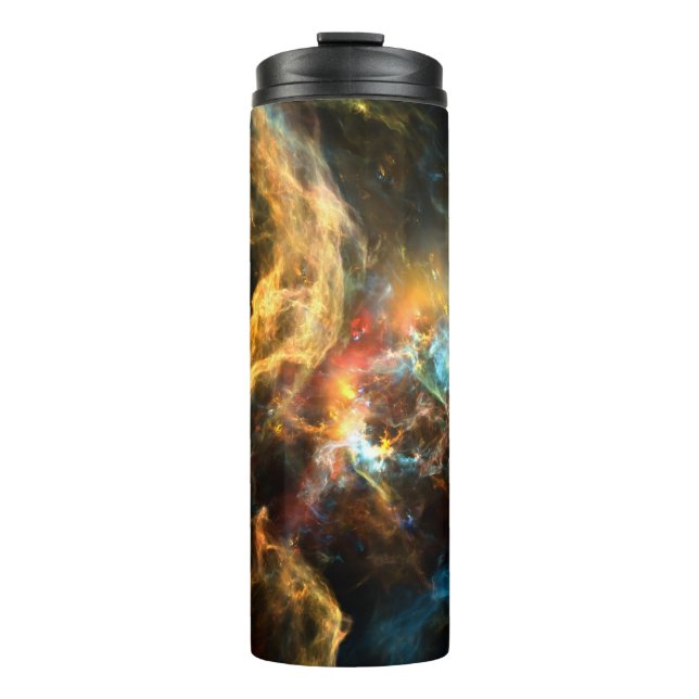 Bouteilles Isothermes Une fois sur une série Space. Conception abstraite (Devant)