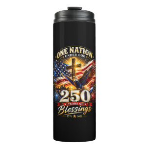 Bouteilles Isothermes Une nation sous Dieu 250 ans 250e anniversaire
