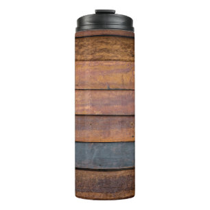 Bouteilles Isothermes Une texture murale en bois ancien arrière - plan e