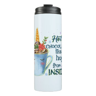 Bouteilles Isothermes Unicorne au chocolat chaud   Cosy Unicorn Winter