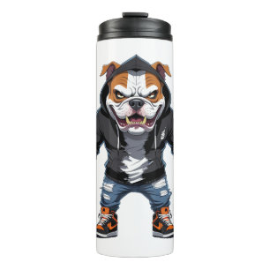 Bouteilles Isothermes Urban Alpha Bulldog - Mascotte de style rue