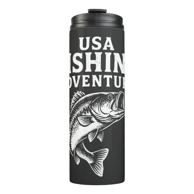 Bouteilles Isothermes USA Fishing Adventure  (Devant)