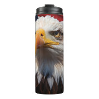 *~* USA Flag Bald EAGLE Patriotic America AP16