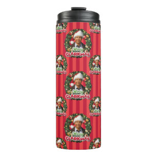 Bouteilles Isothermes Vacances de Noël Merry Clarkmas Motif